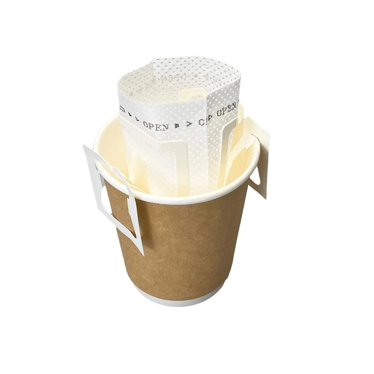 Kompostierbare Kaffee-Tropfbeutel aus PLA|Nachhaltige Filterbeutel für Kaffeespezialitäten